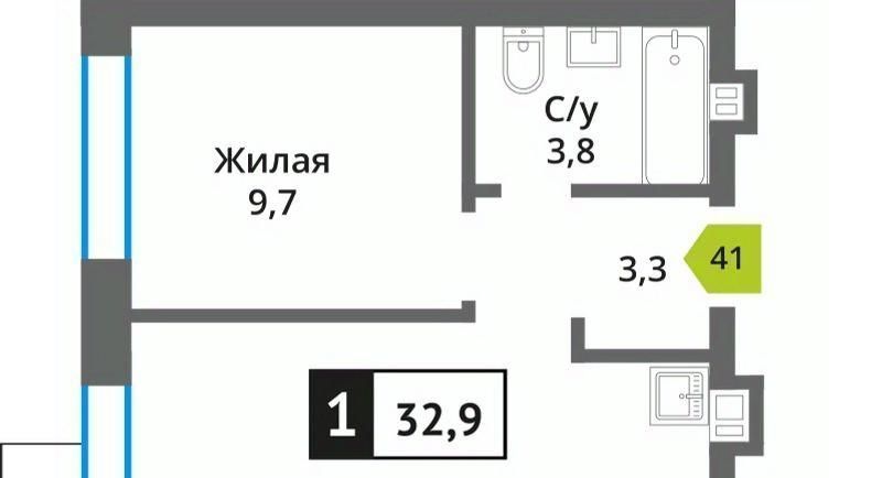 квартира г Красногорск мкр Опалиха Аникеевка фото 1