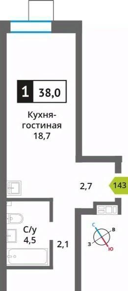 квартира г Красногорск мкр Опалиха Аникеевка фото 1