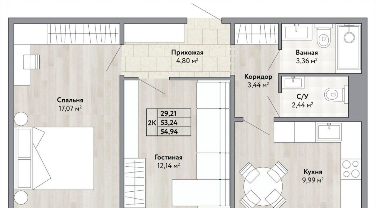 квартира г Хабаровск р-н Краснофлотский ул Трехгорная 106/1 фото 1