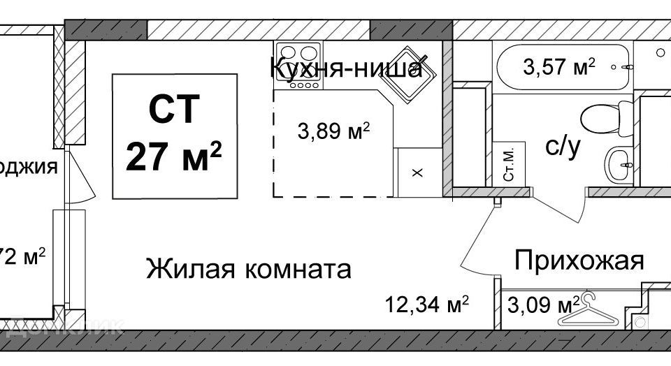 квартира г Нижний Новгород ул Ванеева 40а городской округ Нижний Новгород фото 1