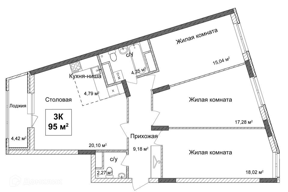 квартира г Нижний Новгород ул Ванеева 40а городской округ Нижний Новгород фото 1