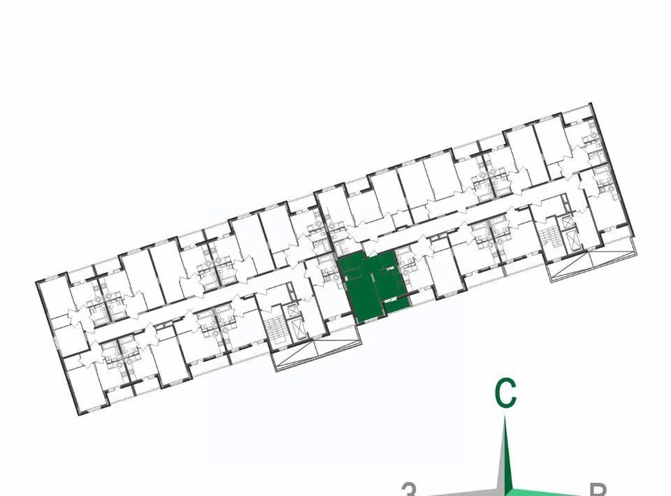 квартира г Владимир р-н Октябрьский б-р Сталинградский 5 фото 3