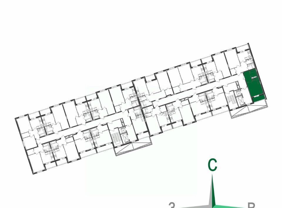 квартира г Владимир р-н Октябрьский б-р Сталинградский 5 фото 3