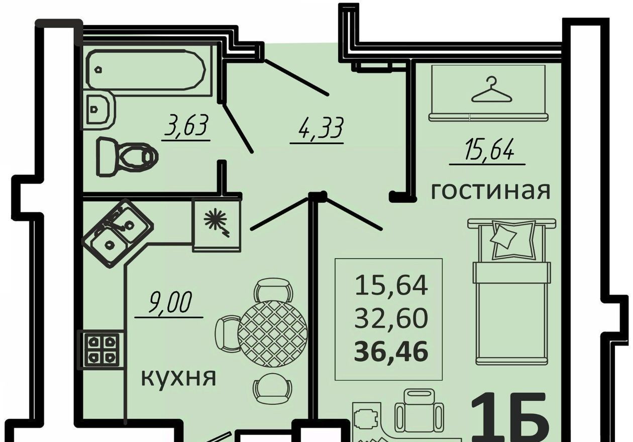 квартира р-н Пензенский с Засечное ул Соборная 4 Засечный сельсовет фото 1