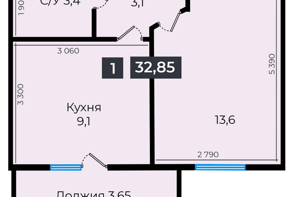 квартира г Ставрополь ул Южный обход 53в городской округ Ставрополь фото 1