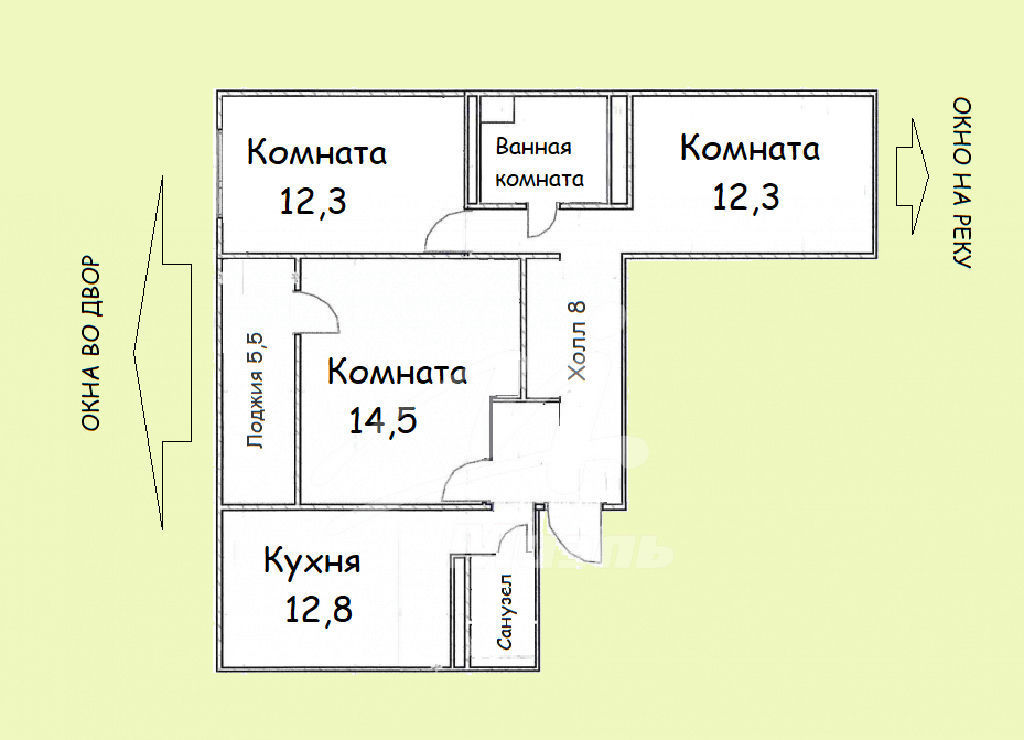 квартира г Видное ул Завидная 9 фото 12