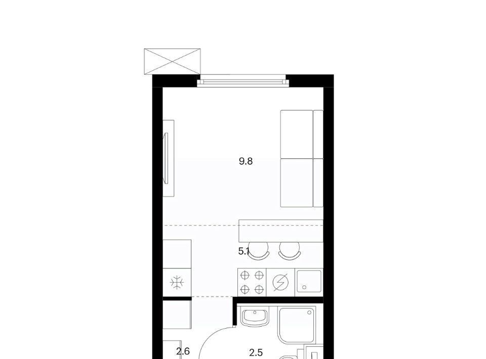 квартира г Мытищи 16-й микрорайон ЖК Ярославский 16/1 Медведково фото 1