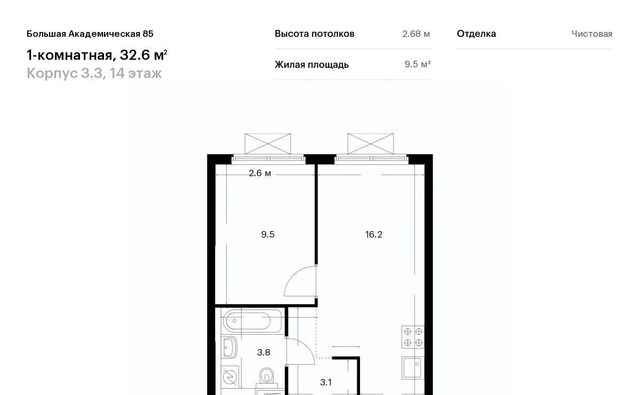 метро Окружная Большая Академическая 85 к 3. 3 фото