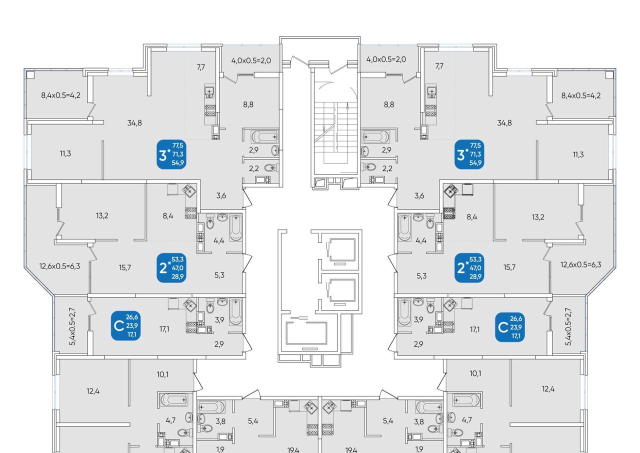 квартира г Краснодар р-н Прикубанский мкр Любимово 7/1 фото 1