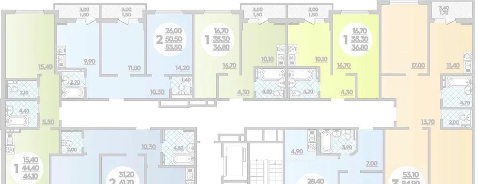 квартира г Краснодар р-н Прикубанский ул Героев-Разведчиков 17к/1 фото 1