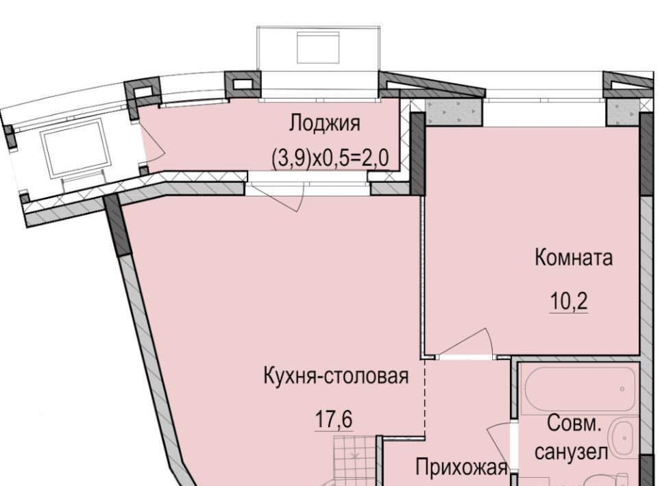 квартира г Казань ЖК «Ферма-2» Проспект Победы, жилмассив фото 1