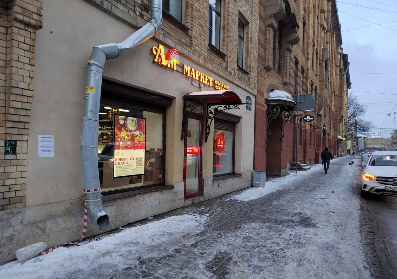 торговое помещение г Санкт-Петербург метро Горьковская ул Куйбышева 20 фото 2