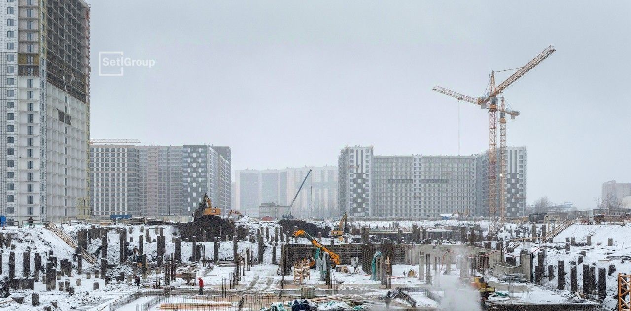 квартира г Санкт-Петербург метро Улица Дыбенко ЖК Пульс Премьер фото 8