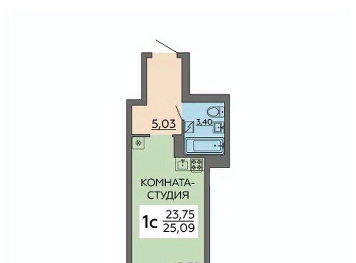 квартира г Воронеж р-н Советский Шилово ул Теплоэнергетиков 17ск/1 фото 1