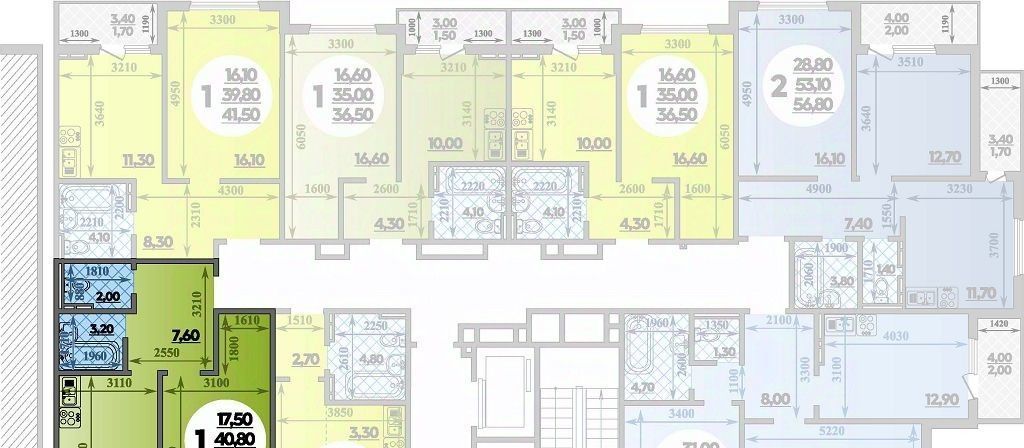 квартира г Краснодар р-н Прикубанский ул Героев-Разведчиков 17к/1 фото 1