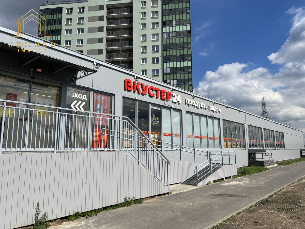 торговое помещение г Санкт-Петербург метро Академическая р-н Выборгский Ручьи пр-кт Северный 129 фото 2