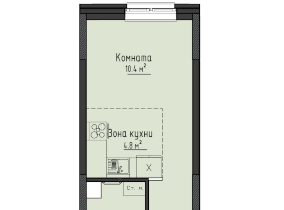 квартира Город Оружейников жилой комплекс, 17, Завьяловский район, с. Первомайский фото 1