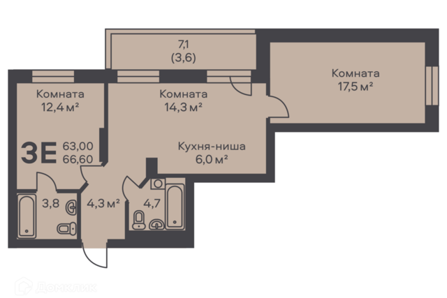 квартира дом 46 городской округ Пермь фото