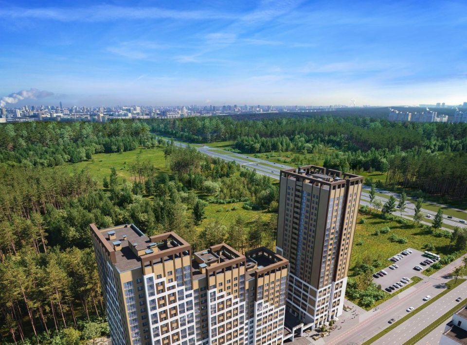 квартира г Екатеринбург Чкаловская ул Краснолесья 96/2 фото 12