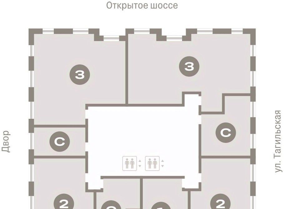 квартира г Москва метро Черкизовская Квартал «Метроном» фото 2