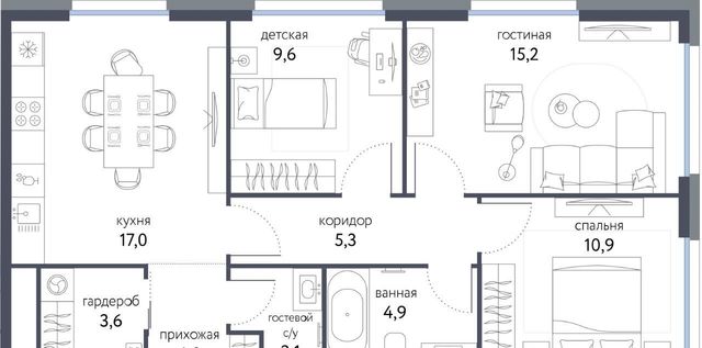 метро Бульвар Рокоссовского ЖК «Сиреневый парк» фото