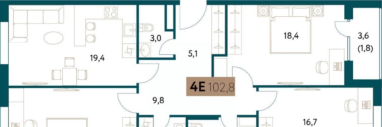 квартира г Москва метро Раменки ул Винницкая 8к/3 фото 1