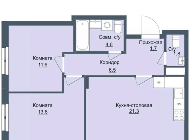 р-н Октябрьский Северо-Западный ЖК «Истории» 4 жилрайон, 4-й мкр фото