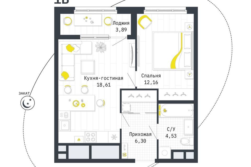 квартира г Рязань ул Шереметьевская 14 городской округ Рязань фото 1