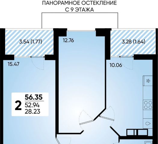 р-н Прикубанский микрорайон «Губернский» 7-й кв-л фото