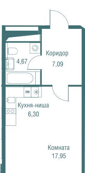 квартира г Одинцово ЖК «Одинбург» Одинцово фото 2