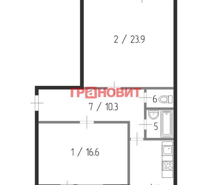 квартира г Новосибирск ул Станиславского 29 городской округ Новосибирск фото 2