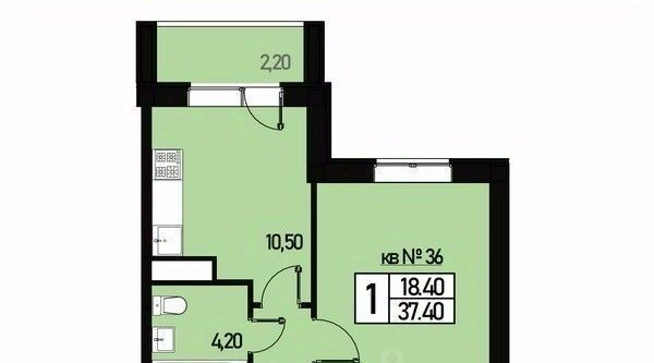 квартира г Москва п Новофедоровское ТиНАО ул Генерала Донскова 27к/1 фото 1