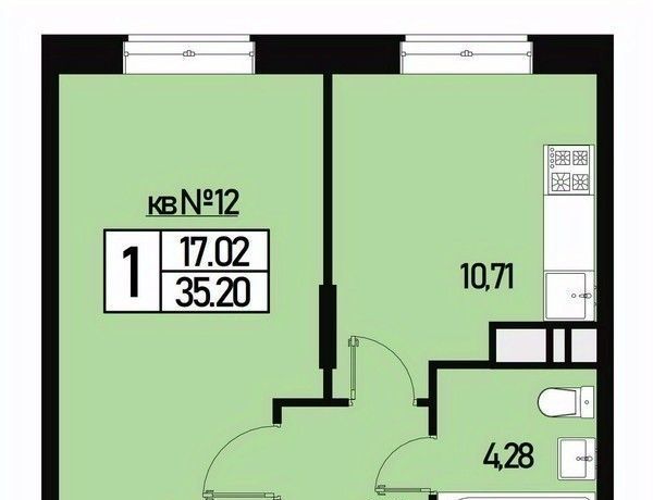 квартира г Москва п Новофедоровское ул Генерала Донскова 23к/1 ТиНАО фото 1