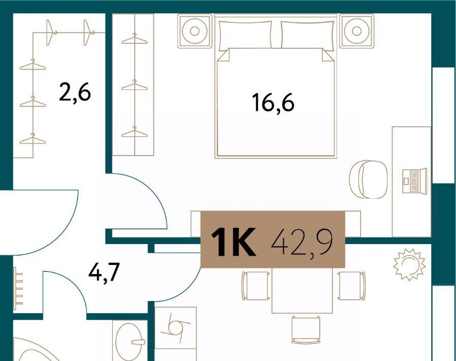 квартира г Москва метро Раменки ул Винницкая 8к/1 фото 1