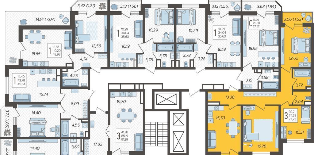 квартира г Краснодар р-н Карасунский ул Уральская 87/7 фото 2