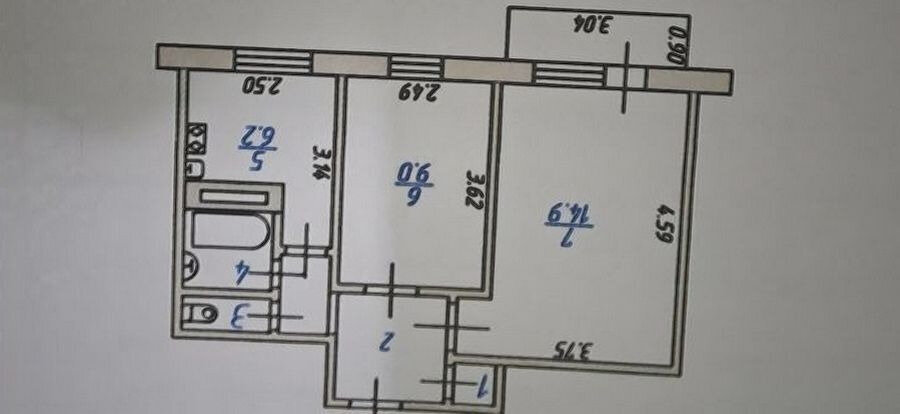 квартира г Иваново ул Генерала Хлебникова 56 фото 18