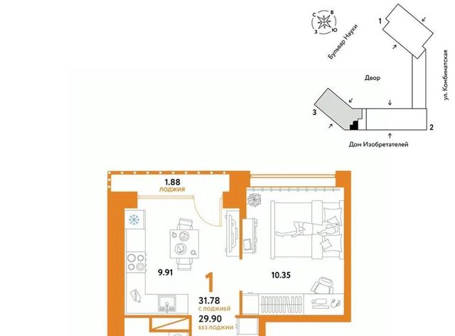 р-н Калининский дом 16к/1 фото