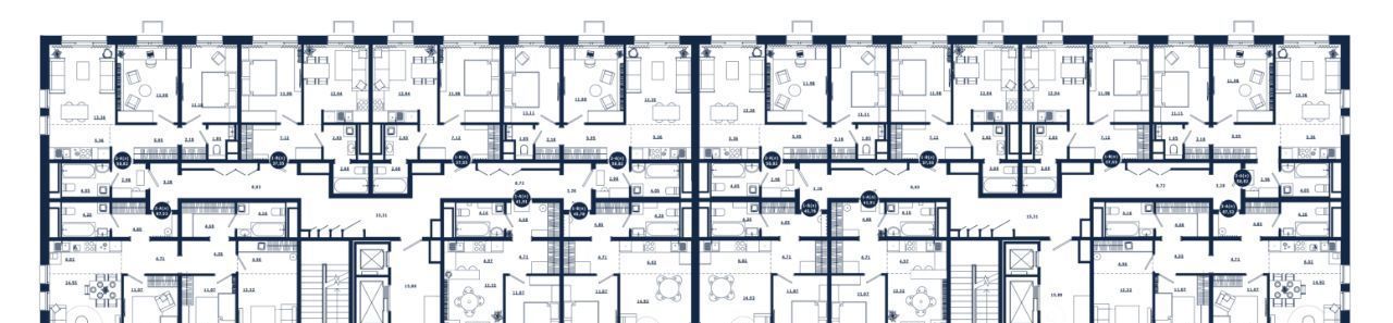 квартира г Сургут 39-й микрорайон посёлок Медвежий Угол ЖК «Крылов» фото 2