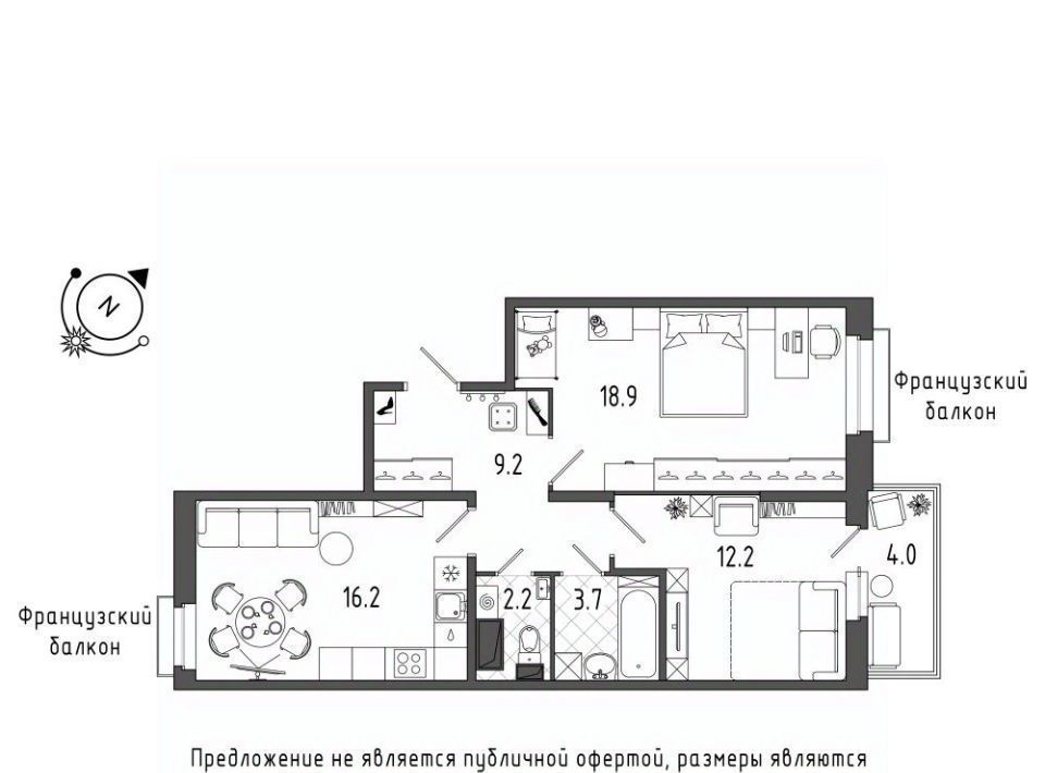 квартира г Санкт-Петербург метро Московские Ворота ул Черниговская 11к/1 фото 1