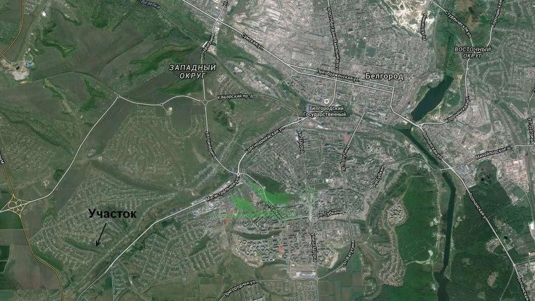 земля г Белгород Западный пер 1-й Шагаровский 8а фото 2