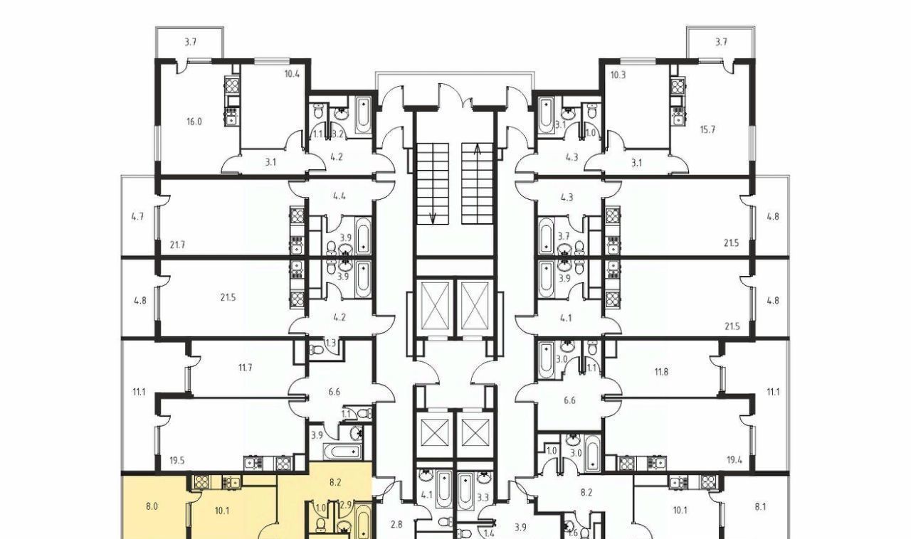 квартира г Краснодар р-н Карасунский ул Автолюбителей 1дк/2 фото 1