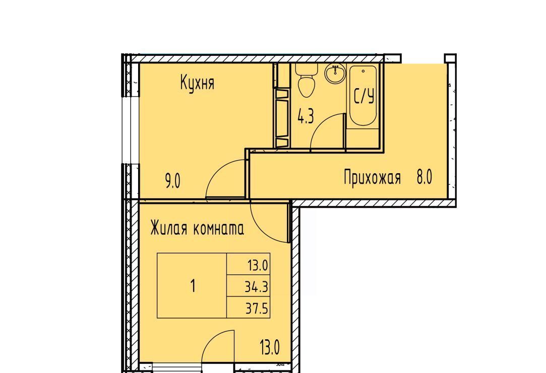 квартира г Ростов-на-Дону р-н Советский ЖК Грей фото 1