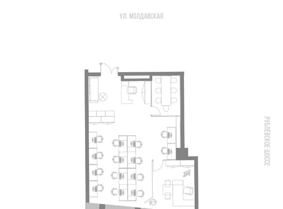 офис г Москва метро Кунцевская ул Молдавская 1 фото 1