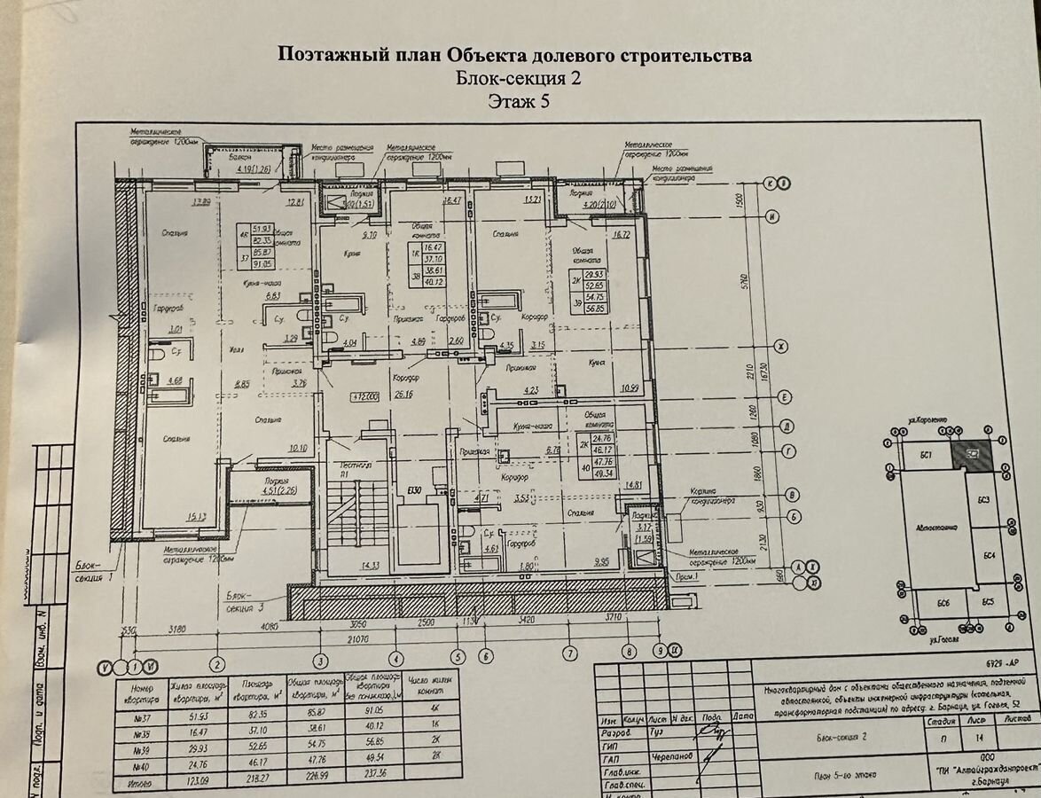 квартира г Барнаул р-н Центральный ул Гоголя 52 фото 8