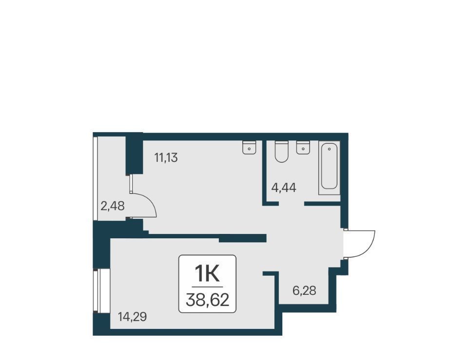 квартира г Новосибирск Заельцовская ул Игарская 19/3 фото 1