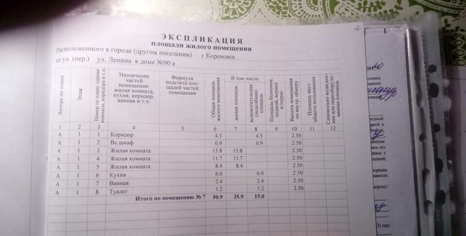 квартира р-н Кореновский г Кореновск ул Ленина 90а фото 1