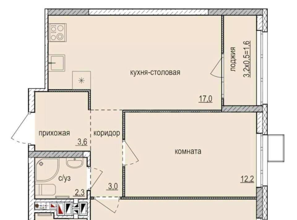 квартира г Ижевск р-н Устиновский Автопроизводство ЖК «Норвежский лес» 11 жилрайон фото 1