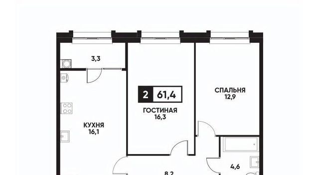 р-н Промышленный ул Андрея Голуба 16к/1 фото