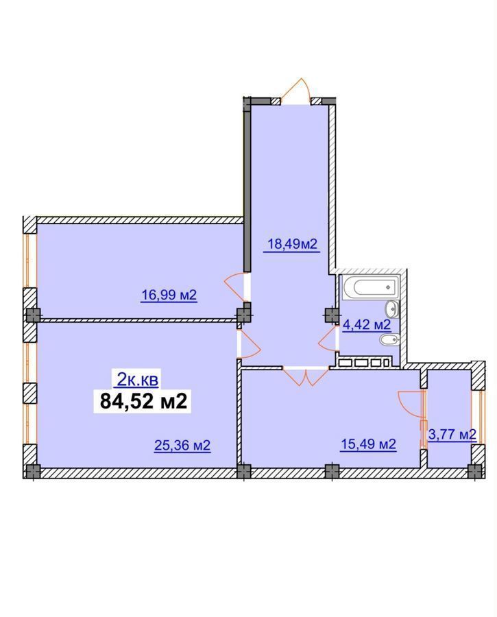 квартира г Махачкала пр-кт Насрутдинова 273 Каспийск фото 1