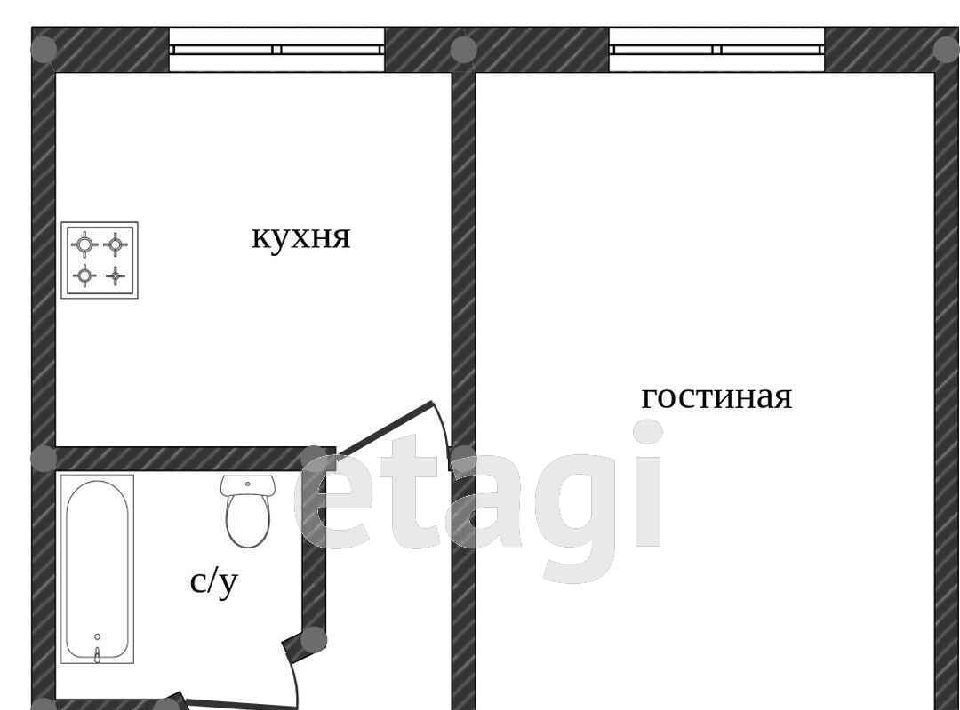 квартира г Сургут проезд Дружбы 13 17-й фото 16